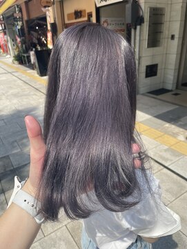 フェリア 松山(Feria) 【Feria 松山】透明感パープルグレージュ☆本宮