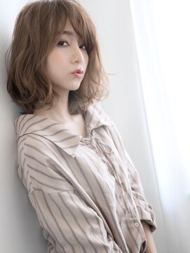 リープ 祖師ヶ谷大蔵(leap) まるみ×ゆる内外ハネ☆ナチュラル仕込みの素髪感とろみボブ♪