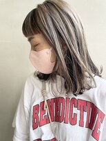 ヘアー アイス 御器所本店(HAIR ICI) グレージュ × ハイライト