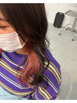 スクリバイタヒエ(SUKURI by tahie) #イヤリングカラー　#ピンクカラー