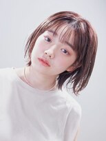 ユニックス モザイクモール港北店(UNIX)&nbsp;【UNIX港北店】シンプルぷつっとボブ#シースルーバング