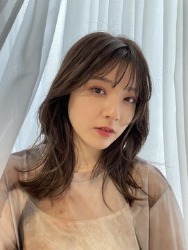 エレン 池袋(ElEn.) たっぷりレイヤーのこなれヘア♪髪質改善/韓国ヘア