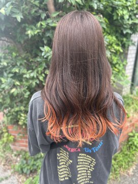 ポイントファイブバイソレイユ 藤沢店(.5 by SOLEIL) 【この夏人気☆毛先カラー♪】