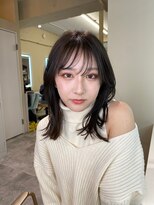 アンブルリュクス 渋谷(amble luxe) 前髪/マチルダボブ/ピンクベージュ/インナーグレージュ[渋谷駅]