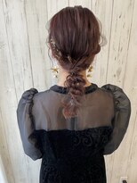 ルク(Luc.)&nbsp;ボブでもできる！最新編み下ろしヘアアレンジ♪