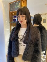 ビファインクーアヴェダ(Be fine coo AVEDA) 姫カット 顔まわりカット カシミアトリートメント 10代/20代