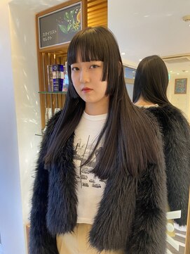 ビファインクーアヴェダ(Be fine coo AVEDA) 姫カット 顔まわりカット カシミアトリートメント 10代/20代