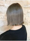 【Flor_上大岡】＊切りっぱなしボブ＋アッシュグレージュ＊