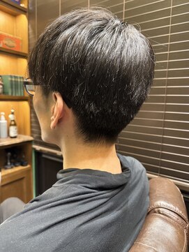 ヒロギンザバーバーショップ 丸の内店(HIRO GINZA BARBER SHOP) シンプルマッシュ