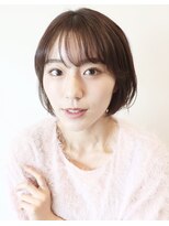 アイ(I.)&nbsp;【 Ｉ. 】30代からのナチュラル前下がりショートボブ　川口