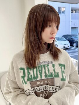 ロンド パルティール 大宮(Lond partir) ブラウンベージュカラー×美髪レイヤースタイル