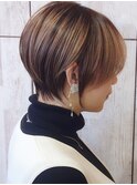 ハンサムショート 10代/20代/30代/40代/美髪/卵型/丸型