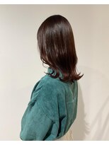 シェリッシュ ノース(Sheriche North) レイヤーカット×レッドブラウン