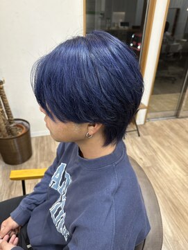 テーラヘアー 土浦店(TELA HAIR) ブルーネイビーウルフ『TELAHAIR土浦店』