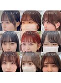 ◆前髪/前髪カット/サイドバング/ワイドバング/フルバング