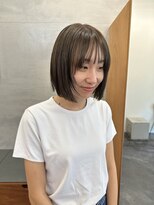 ニール 名古屋 伏見 丸の内(NEELU)&nbsp;【Neelu_rie】顔まわりレイヤーボブ