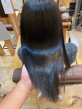 グランバイ アトリエドングリ(Grand × AtlierDonguri) お客様髪質改善データ1426（ダークトーンカラー）