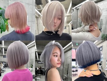 リノート バイ エゴル 名古屋(LINOET by ENGOL)の写真/顔周りの似合わせカットや小顔見せをご提案！トレンドスタイルから愛されショートボブまでLinoetにお任せ☆