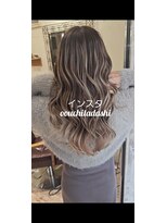 シェリー(cherie)&nbsp;新色☆ブラックミルクティーバレイヤージュ