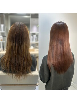 アッシュ 桜木町店(Ash) 横浜で叶う理想"ブリーチ縮毛矯正【岡部指名限定】