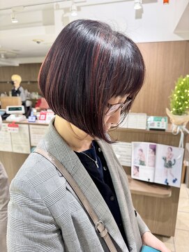 アッシュ 下北沢店(Ash) 前下がり刈り上げショート