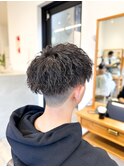 【メンズ★大名】ツイストスパイラルパーマ×マッシュスタイル