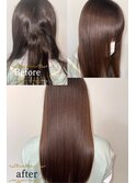 一本一本しなやなヘア縮毛矯正