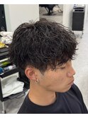 マッシュ波まきパーマ静岡メンズパーマ