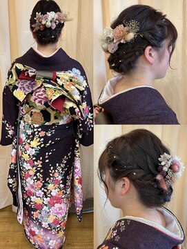 ヘアーメイク ツインズ(Hair Make TWINS) 成人式ヘアアレンジ