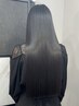 【2回目以降】【美髪】縮毛矯正＋Period.髪質改善ケラテイン ￥26000
