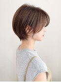 30代40代◎丸みショート×大人ショートボブで若見えヘア