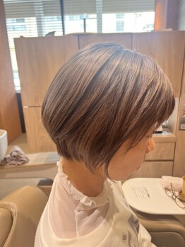 ラシンバン(LashinVan)の写真/大人ショートなら<LashinVan>!技術の差が出るショート・ボブに自信あり☆骨格を見極め丁寧にカットします♪