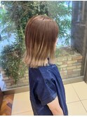 gradation color platina blond