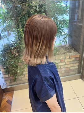 ファーレンピュアスウィート(fahren-pure-suite) gradation color platina blond