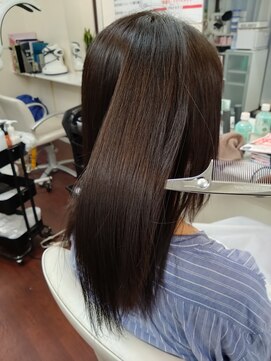 ミラー 星川(Mirror) リタッチカラーリングと髪質改善トリートメント