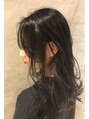 アーバン バイ シーン(URBAN by scene)&nbsp;【グレーバレイヤージュ】アディクシーカラーでひと味違う暗髪☆