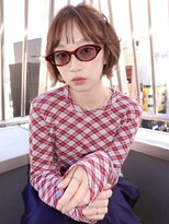 スタニング 渋谷(STUNNING.)&nbsp;レイヤーボブ/切りっぱなしボブ#外はねボブ#ブラウンカラー