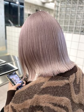 サンクプロジェクト(cinq PROJECT) 原宿韓国顔まわりミルクティーグレージュラベンダーグレージュ