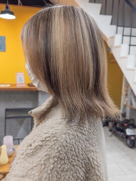 ノア(noa.) 白髪ぼかしも叶う大人の三毛猫カラー