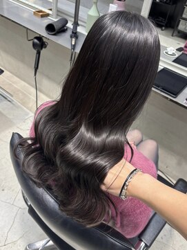 テトヘアー(teto hair) 韓国風 ワンホン ロング