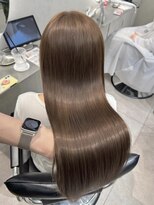 オニキス(ONYX)&nbsp;T82髪質改善ストレート巻ける縮毛矯正ミルクティーベージュ