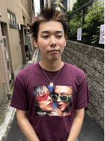 ワン エイティー ディグリース 恵比寿(180°One Eighty Degrees.) ハイトーンカラーミルクティーベージュブリーチダブルカラー