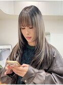 ◎ブロンドハイトーンカラーデザインカラーアンブレラカラー金髪