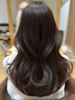 バイオレット ヨコハマ(Violet Yokohama)&nbsp;ロングレイヤーカットモカグレージュ透明感髪質改善　KA-120