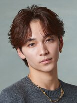 エルマーク 松山(L-MARK)&nbsp;センターパート/フェザーパーマ/スパイラルパーマ/men's