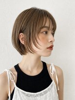 ビルド(build)&nbsp;耳掛けショートボブ×シースルーバング【新越谷/南越谷】