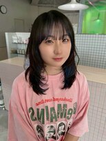 ルトワフクロマチ(Lutowa Fukuromachi) ダークパープル/ナチュラルショート/ミルクブラウン/夏/インナー