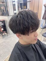 ロンドシエル 横浜(Lond ciel) men's/波巻きツイストスパイラル/フェザーパーマ/サーフカール