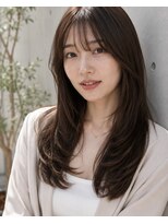 テーラヘアー 葛西店(TELA HAIR)&nbsp;【ワンカールレイヤー×ナチュラルブラウン】