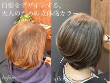 ヘアーサロンイチマルイチ(Hair Salon 101)の雰囲気(白髪染め卒業したい方/脱白髪染め/白髪ぼかし/天然ハイライト)